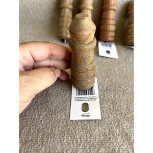 Waddell 4 inch Early American Table Legs 2554 Wood 5 Pieces Multipack